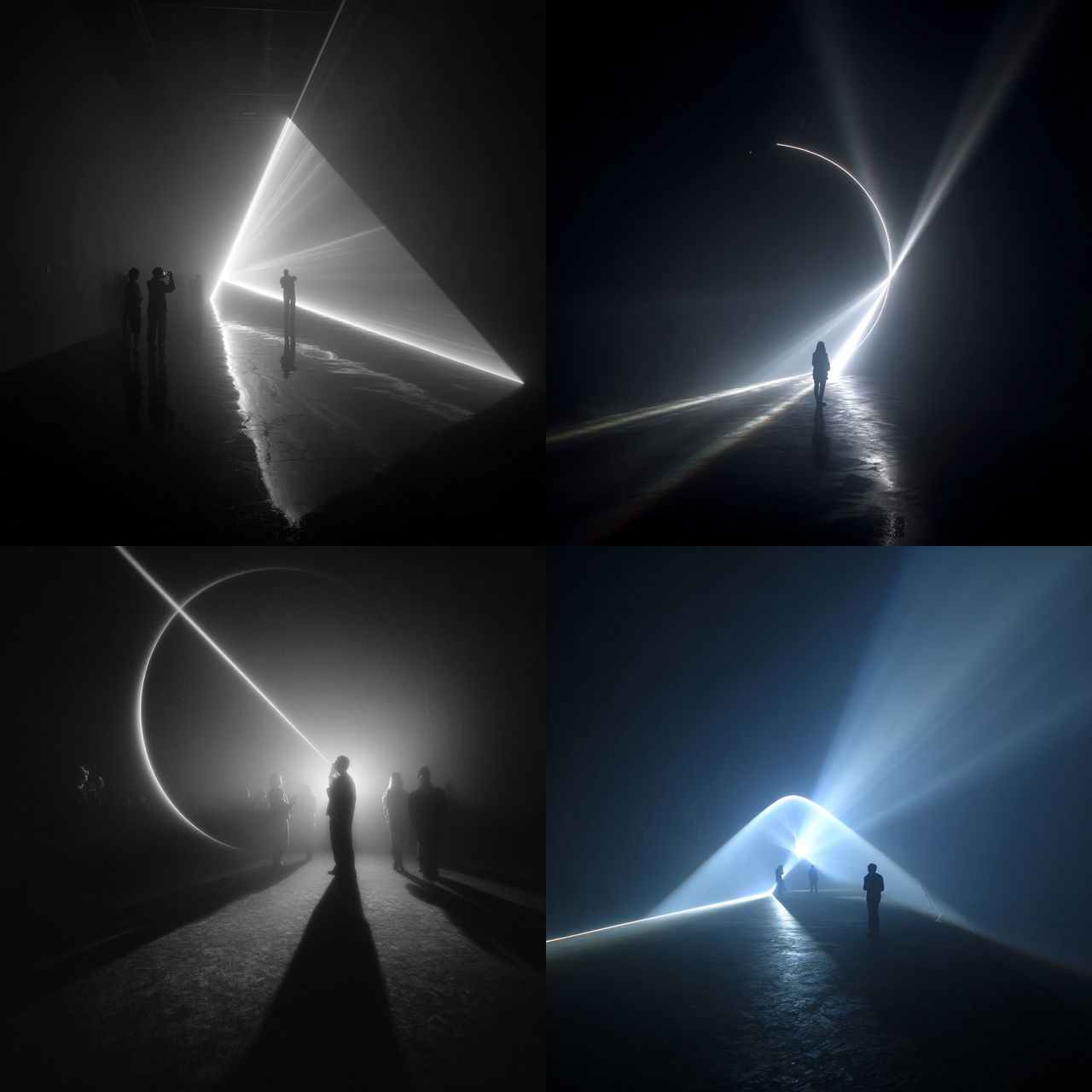 Anthony McCall style, Midjourney V7, render 1 of 4