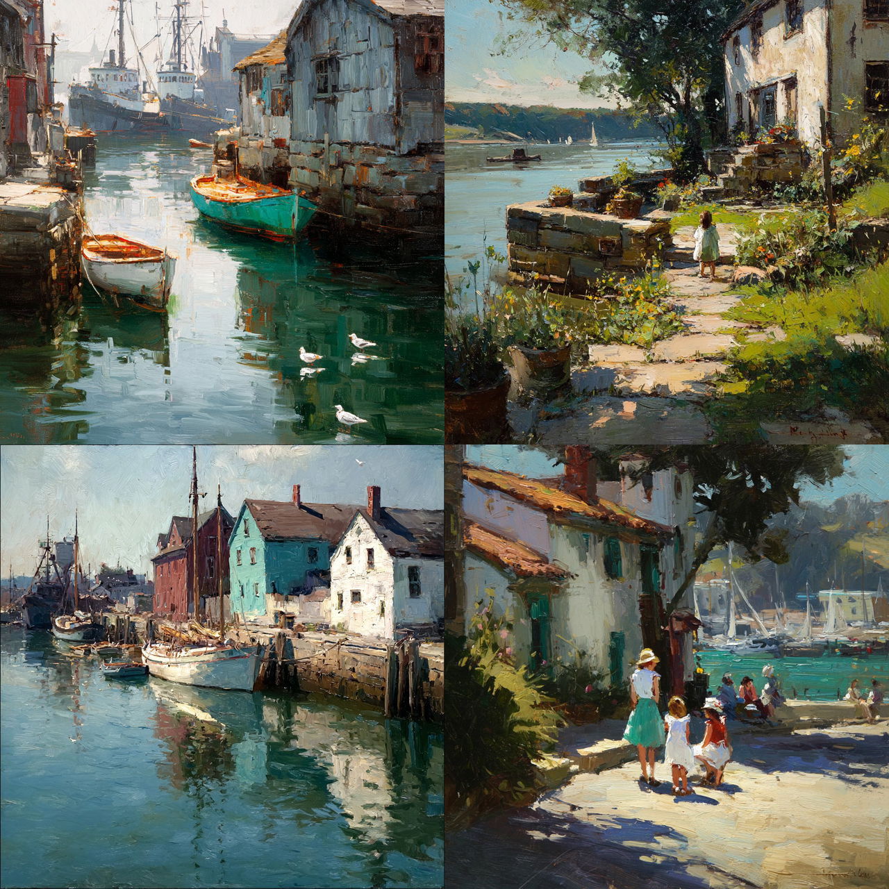 Anthony Thieme style, Midjourney V7, render 1 of 4
