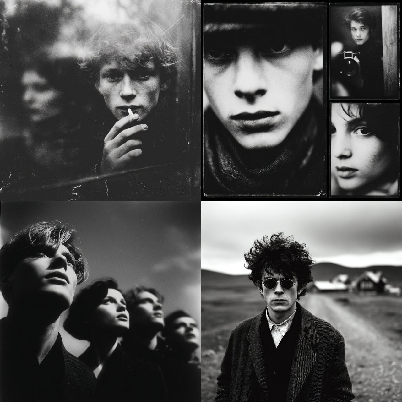 Anton Corbijn style, Midjourney V7, render 1 of 4