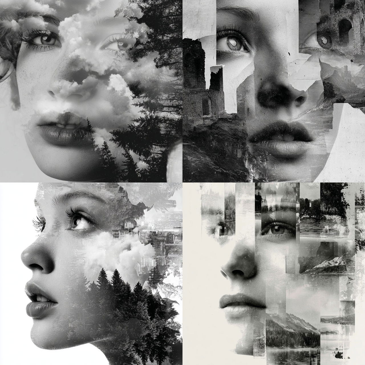 Antonio Mora style, Midjourney V7, render 1 of 4