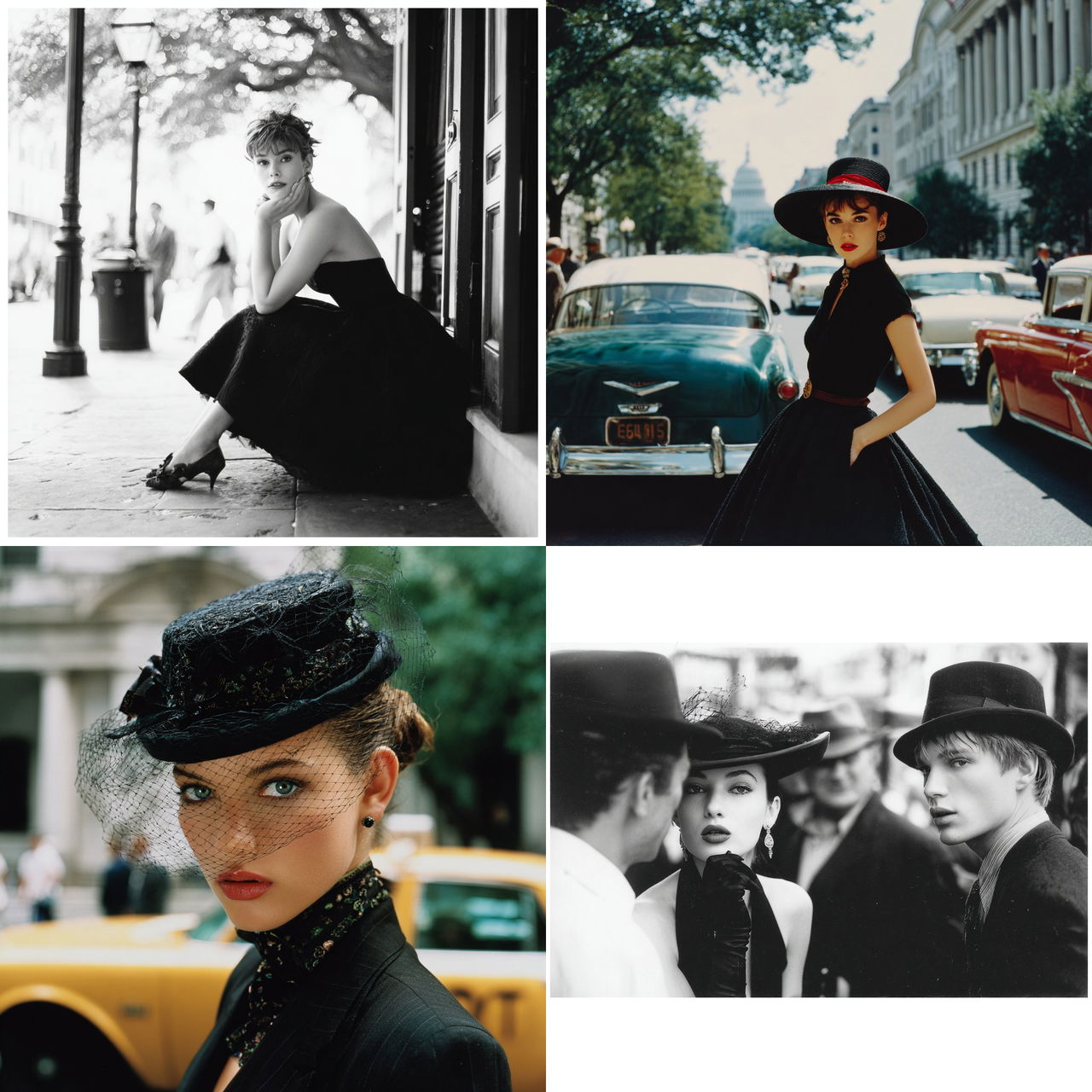 Arthur Elgort style, Midjourney V7, render 1 of 4