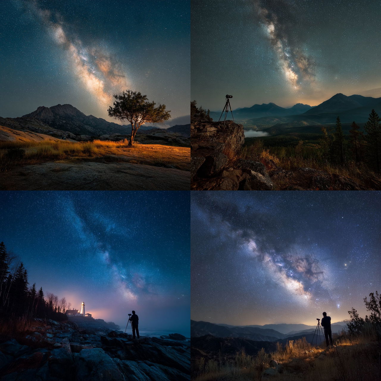Astrophotography style, Midjourney V7, render 1 of 4