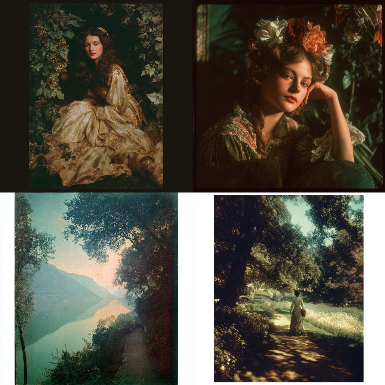 Autochrome print style, Midjourney V7, render 1 of 4