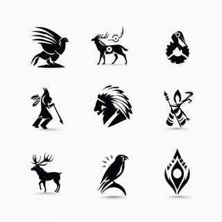 Castleglyph style, Midjourney V7: traditional folk art
