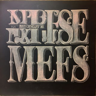 Pyravaporics style, Midjourney V7: typographic composition with large letters