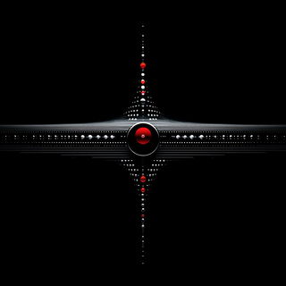 Kilnblack Parametrics style, Midjourney V7: abstract 3D render