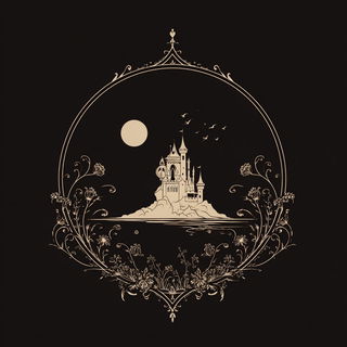 Spirelace style, Midjourney V7: retro fairy-tale illustration