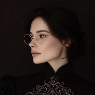 Spirelace style, Midjourney V7: photographic portrait of female protagonist
