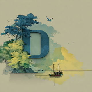 Washgorge style, Midjourney V7: typographic composition with large letters