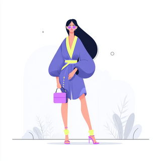 Pastel Cartogeometry style, Midjourney V7: haute-couture fashion outfit