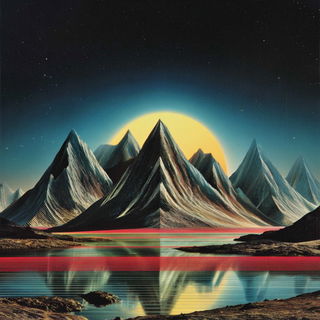Cosmostained style, Midjourney V7: abstract 3D render