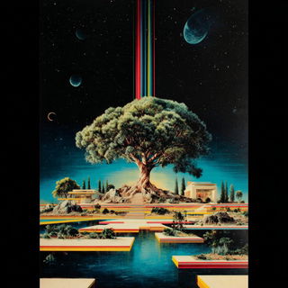 Cosmostained style, Midjourney V7: Midlibrary