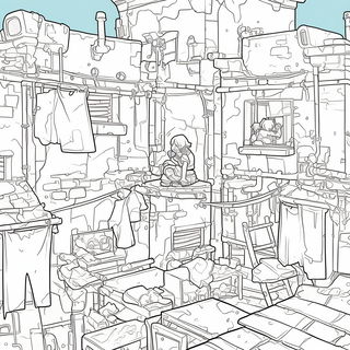 Cosmostained style, Midjourney V7: black-and-white manga comic strip