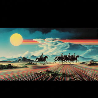 Cosmostained style, Midjourney V7: classical 18th-century oil painting