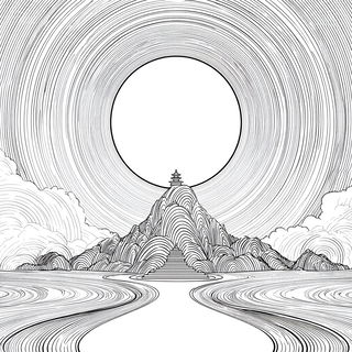 Serpentakusa style, Midjourney V7: abstract 3D render