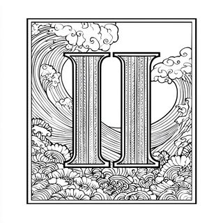Serpentakusa style, Midjourney V7: typographic composition with large letters