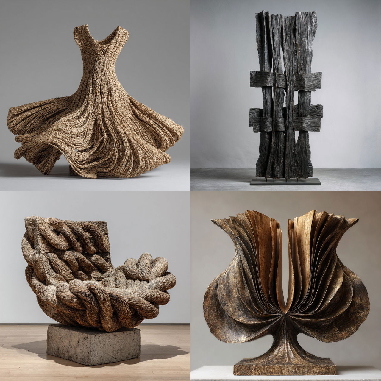 Barbara Chase-Riboud style, Midjourney V7, render 1 of 4
