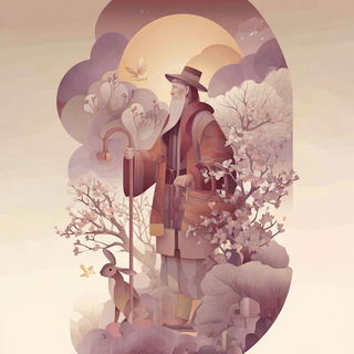 Cliffbloom style, Midjourney V7: traditional folk art