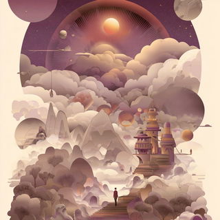 Cliffbloom style, Midjourney V7: editorial illustration for popular scientific magazine cover