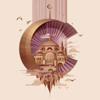 Cliffbloom style, Midjourney V7: bold minimalist logo design for Istanbul city municipal services