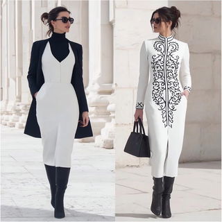 Bluevault Eidolon style, Midjourney V7: haute-couture fashion outfit