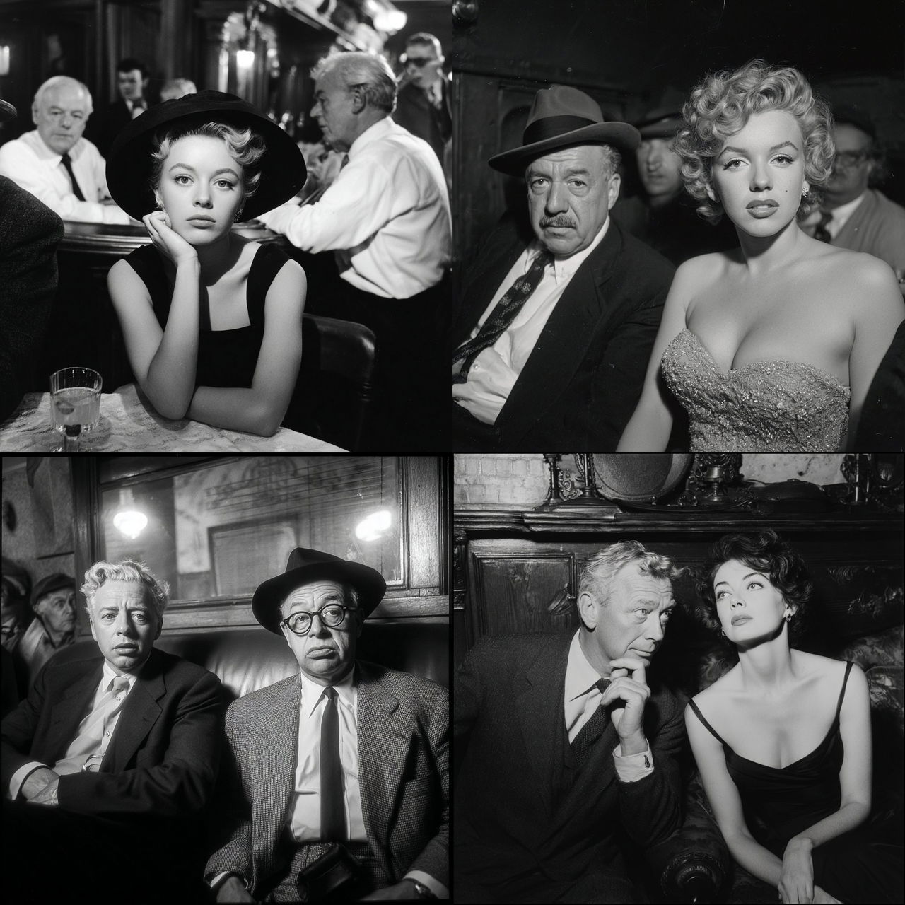 Billy Wilder style, Midjourney V7, render 1 of 4