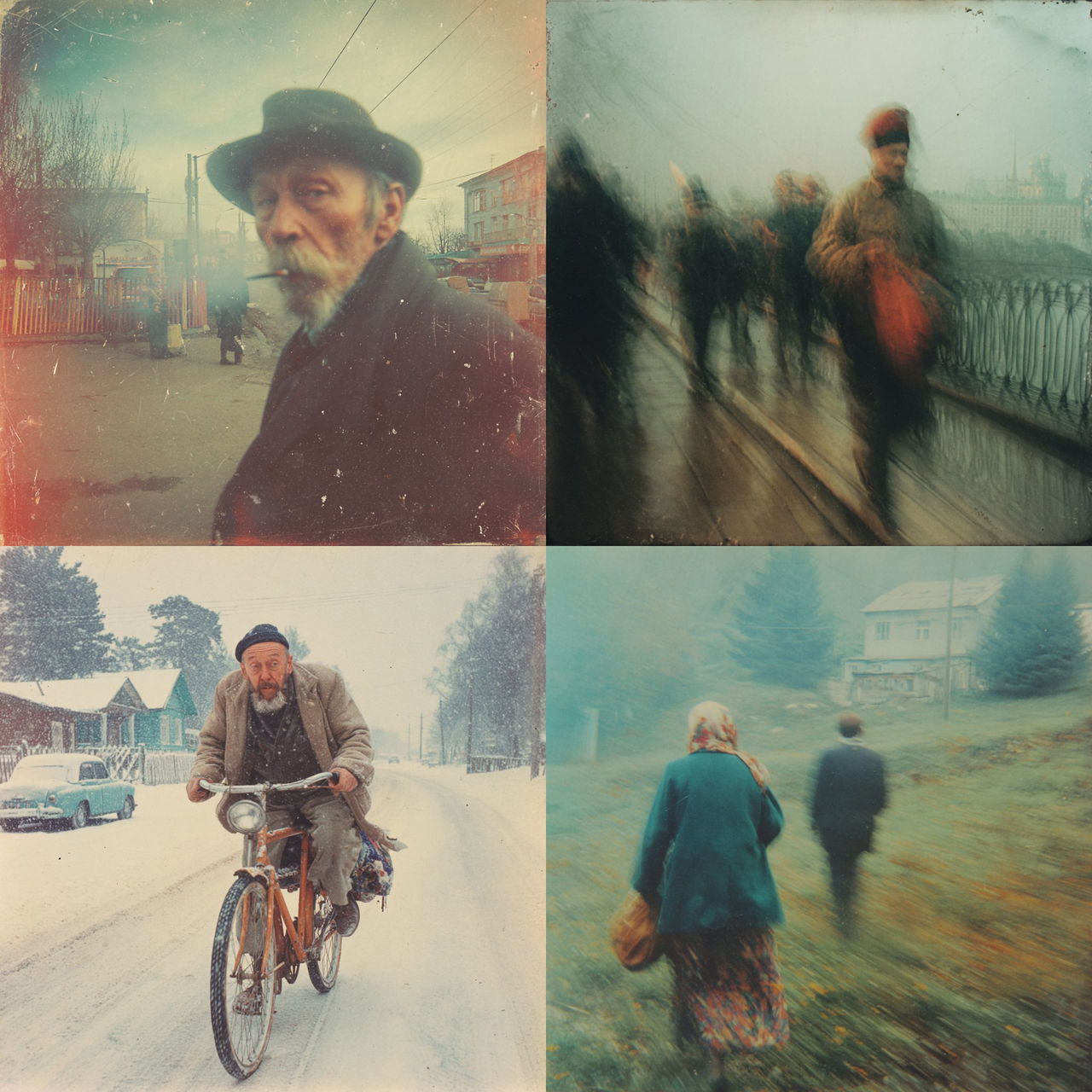 Boris Mikhailov style, Midjourney V7, render 1 of 4