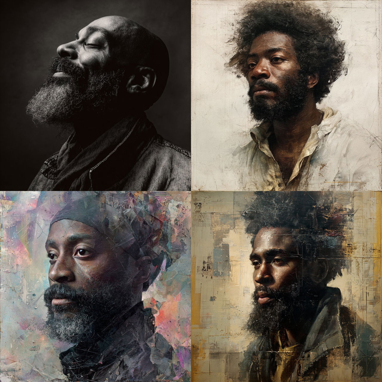Bradford Young style, Midjourney V7, render 1 of 4