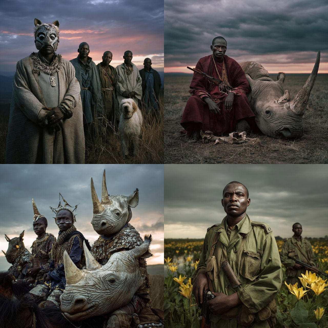 Brent Stirton style, Midjourney V7, render 1 of 4