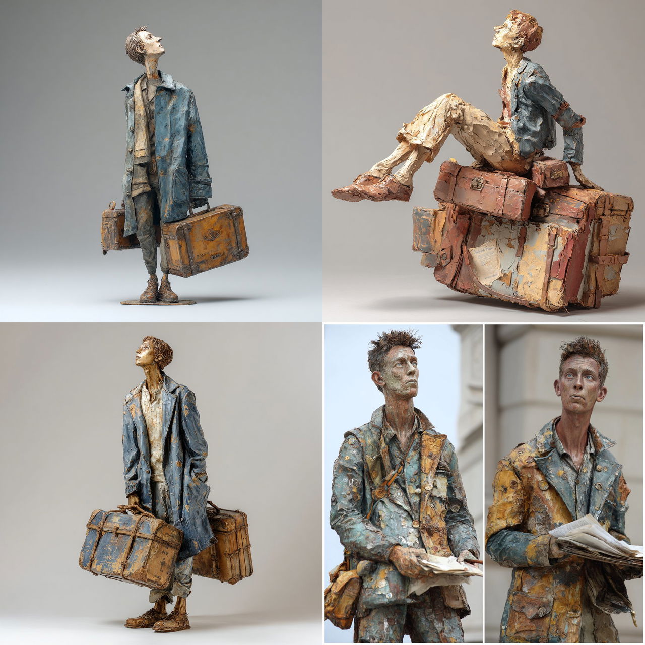 Bruno Catalano style, Midjourney V7, render 1 of 4