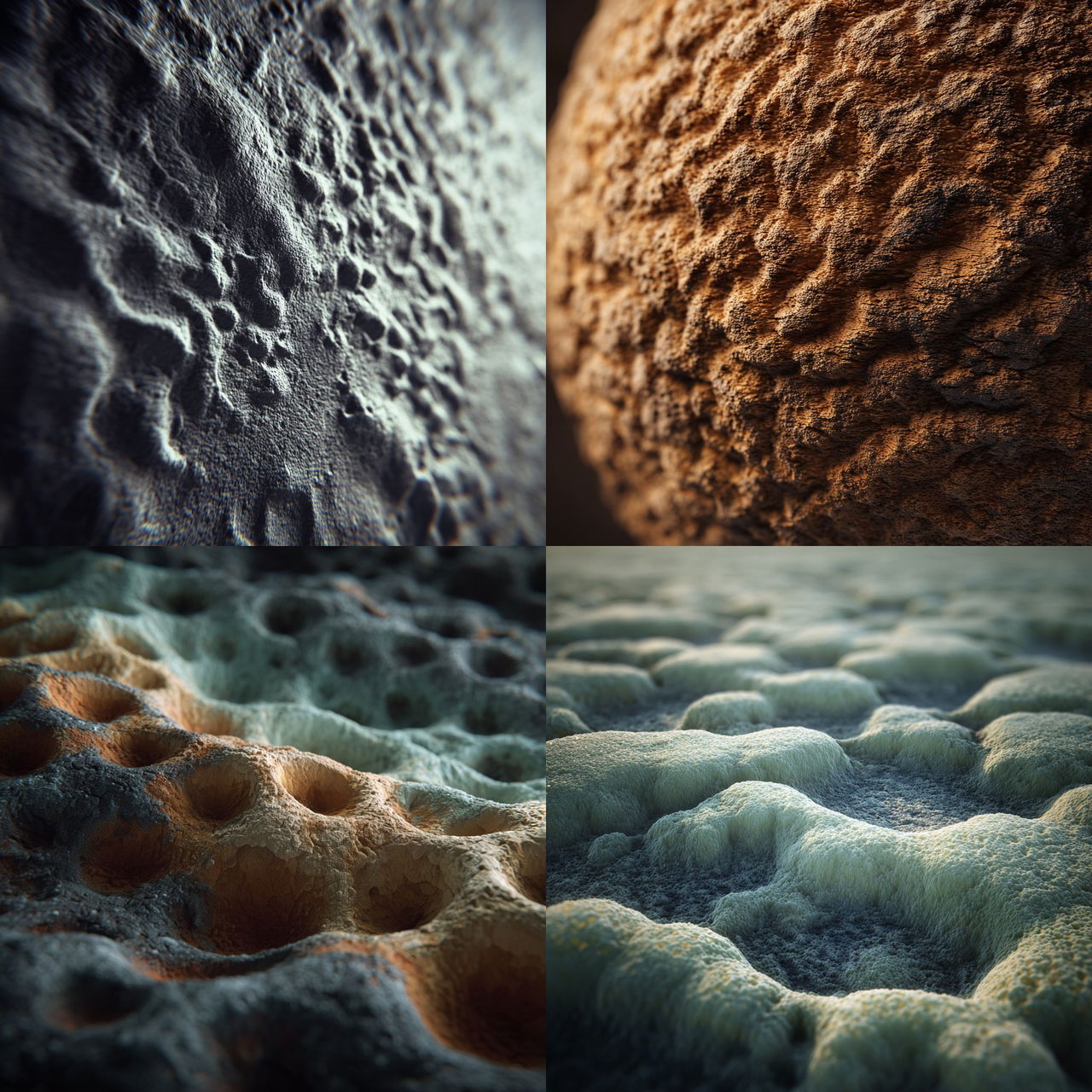 Bumpy texture style, Midjourney V7, render 1 of 4
