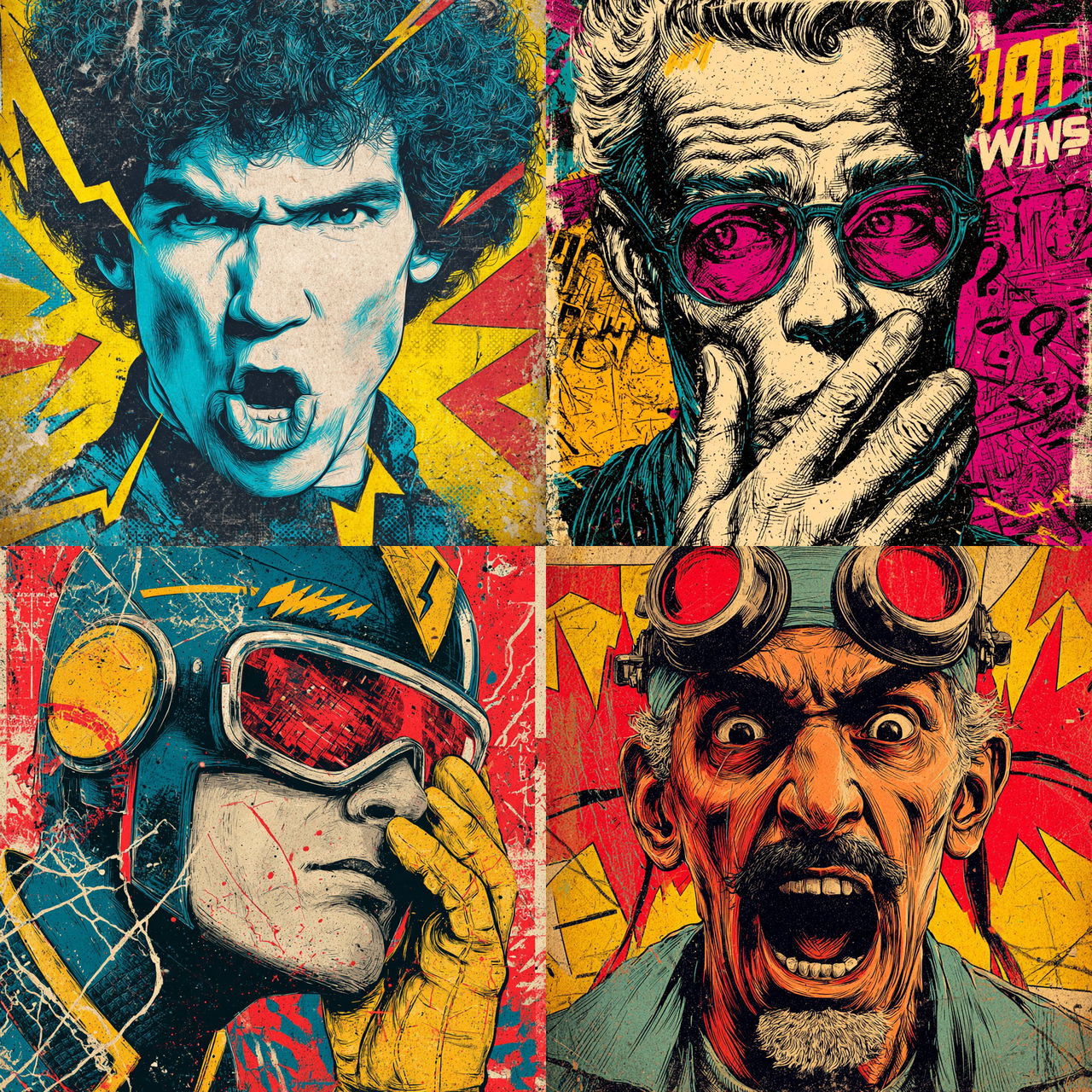 Butcher Billy style, Midjourney V7, render 1 of 4