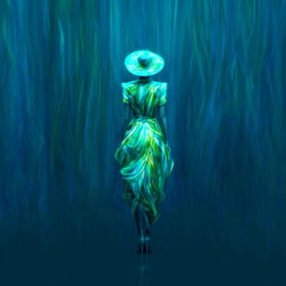 Marble Tempest style, Midjourney V7: haute-couture fashion outfit