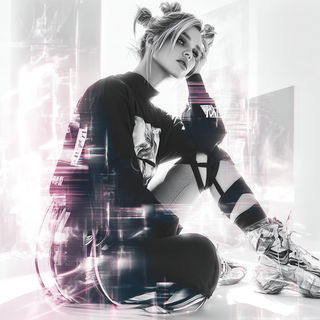 Neon Permafrost style, Midjourney V7: black-and-white manga comic strip
