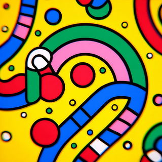 Duplicolor Folkform style, Midjourney V7: abstract 3D render