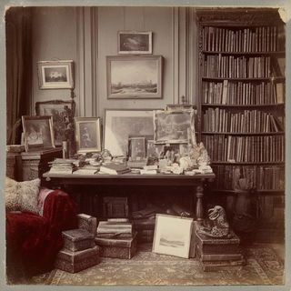 Albumen Surrealism style, Midjourney V7: Midlibrary