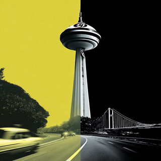 Couturewild style, Midjourney V7: bold minimalist logo design for Istanbul city municipal services