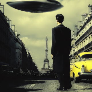 Couturewild style, Midjourney V7: cinematic shot from sci-fi movie