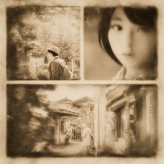 Caligo Antiqua style, Midjourney V7: black-and-white manga comic strip