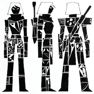 Lampblack Lattice style, Midjourney V7: concept art character design of retropunk steam knight