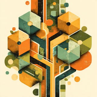 Leafgold Collagism style, Midjourney V7: bold minimalist logo design for Istanbul city municipal services
