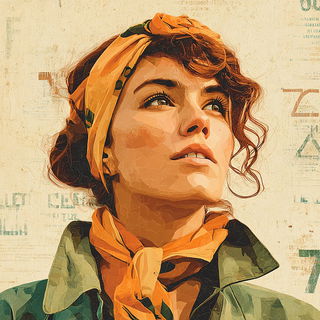 Leafgold Collagism style, Midjourney V7: photographic portrait of female protagonist