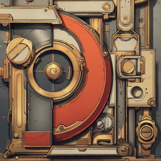 Decomosaica style, Midjourney V7: creative pattern composition