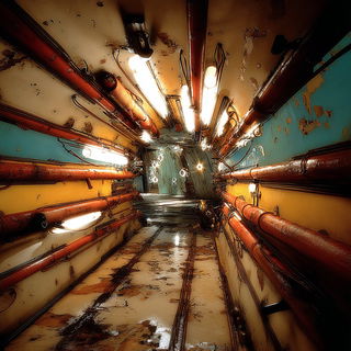 Mechafloric style, Midjourney V7: abstract 3D render