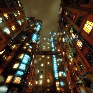 Mechafloric style, Midjourney V7: megacity with futuristic bioarchitecture