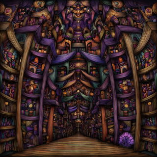 Masksplice style, Midjourney V7: Midlibrary
