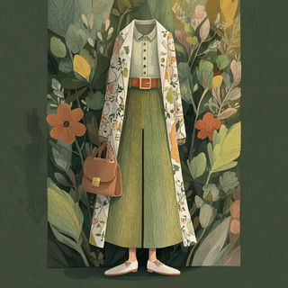 Merrybough Pageant style, Midjourney V7: haute-couture fashion outfit