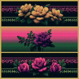 Dichroic Wirelands style, Midjourney V7: traditional folk art