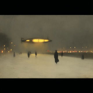 Cuehaze style, Midjourney V7: cinematic shot from sci-fi movie