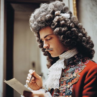 Anthraquinone Elsewhere style, Midjourney V7: classical 18th-century oil painting